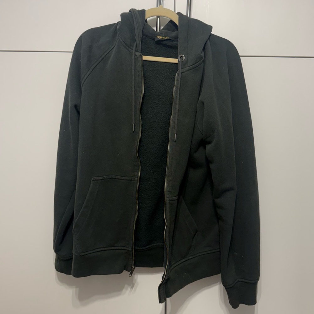 Flint & Tinder Men’s 10 year hoodie forrest green large